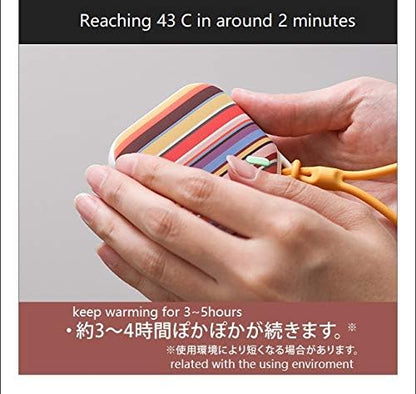 Rechargeable Hand Warmer Electronic Portable Hand Warmer (Fast Warming Up, Double-Sided Warming, Reusable)