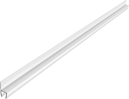 2-Pack Butecare Frameless Shower Door Bottom Seal for Glass Doors – Stop Shower Leaks and Create a Water Barrier (3/8” x 39”)