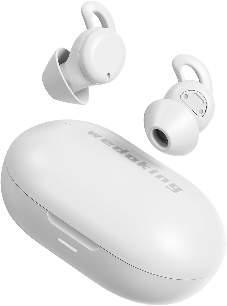 Sleep ANC Earbuds, Noise Cancelling Comfortable Side Sleeper Headphones