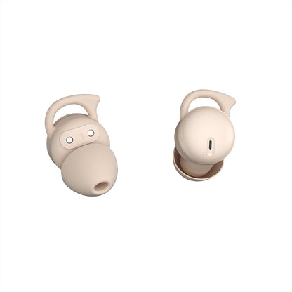Invisible Sleep Headphones, Mini Sleep Earbuds for Side Sleepers (Beige)