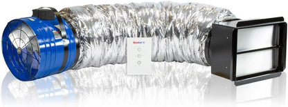 Quietcool QC CL-2250 RF Classic Advanced Whole House Fan with Wireless Control - Up to 2465 CFM - Two Speed - Covers up to 1,233 SQFT - 10 Year Warranty - Removable Grille