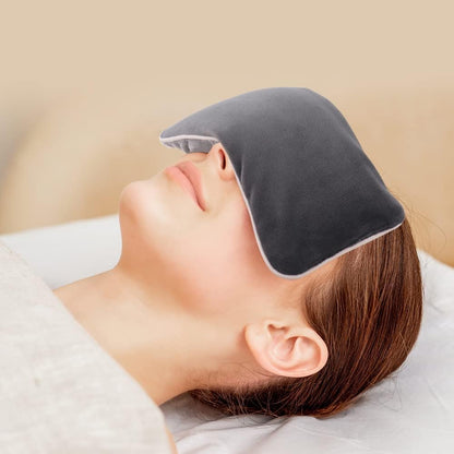 Lavender Weighted Eye Pillow for Yoga Relaxation FSA Eligible HSA