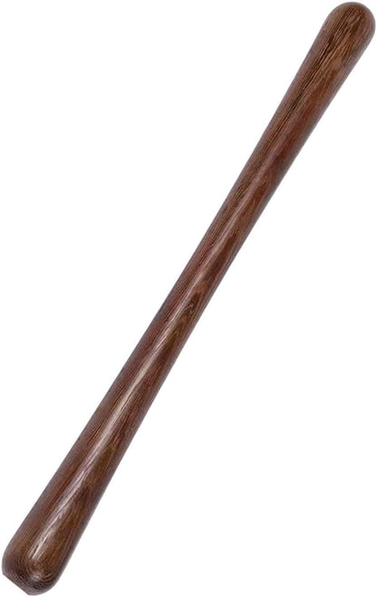 Wooden Stick Massager, Muscle Body Hammer Tool, Handheld Deep Tissue Massage Roller Stick, Full Body Tension Relief Tool, 35cm 13.7in, for Neck Shoulder Back Belly Hip Leg Foot