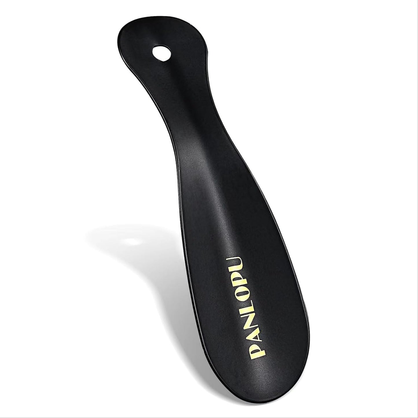 Metal Shoe Horn 7.5Inch Portable Stainless Steel Fashion Travel | Rust-resistant Ergonomic Curved Design Compact Size