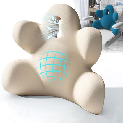Lumbar Support Pillow for Office Chair, Back Support Pillow for Car, Chair