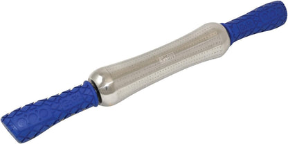 GoFit Polar Roller Cold Compression Therapy Massage Bar for Muscle Relief, Recovery, and Targeted Massage, Blue, 9.8 x 4.8 x 2.8 Inches