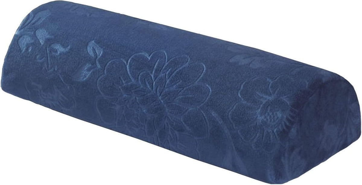 Large Half Moon Bolster Pillow for Legs, Knees, Side Sleepers，Lower Back and Head, with Pillowcase Memory Foam Leg Pillows for Sleeping Yoga Bed(#14,16.5x7x4in/42x18x10cm)