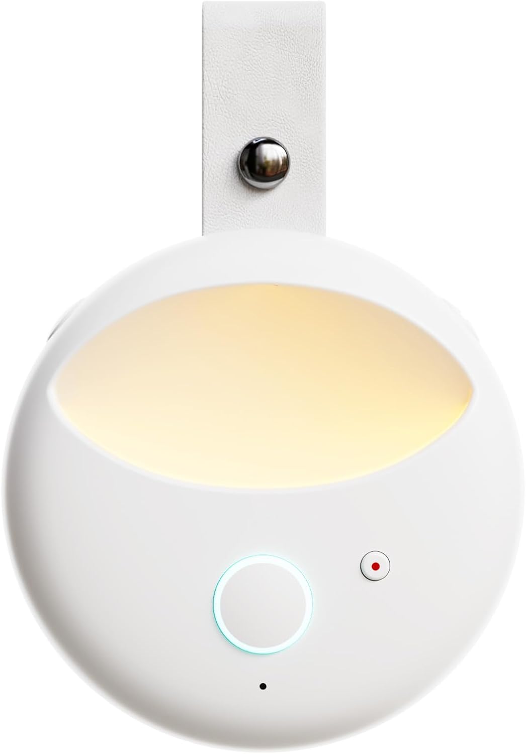 Portable Sound Machine for Baby - Smart Cry Detection Small White Noise Sound Machine, 6 Soothing Sounds, Smart On/Off, Night Light, Recording, Registry Gift Baby Sleep Machines