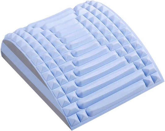 Refresh Neck and Back Stretcher Posture Corrector for Neck Pain Relief, Lower Back, Upper Back and Shoulder (Blue)