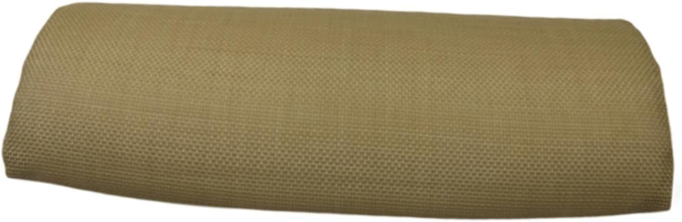 Chaise Lounge Head Pillow Neck Support Cushion Soft Removable with Elastic Band Recliner Headrest Pillow for Office Garden, Khaki
