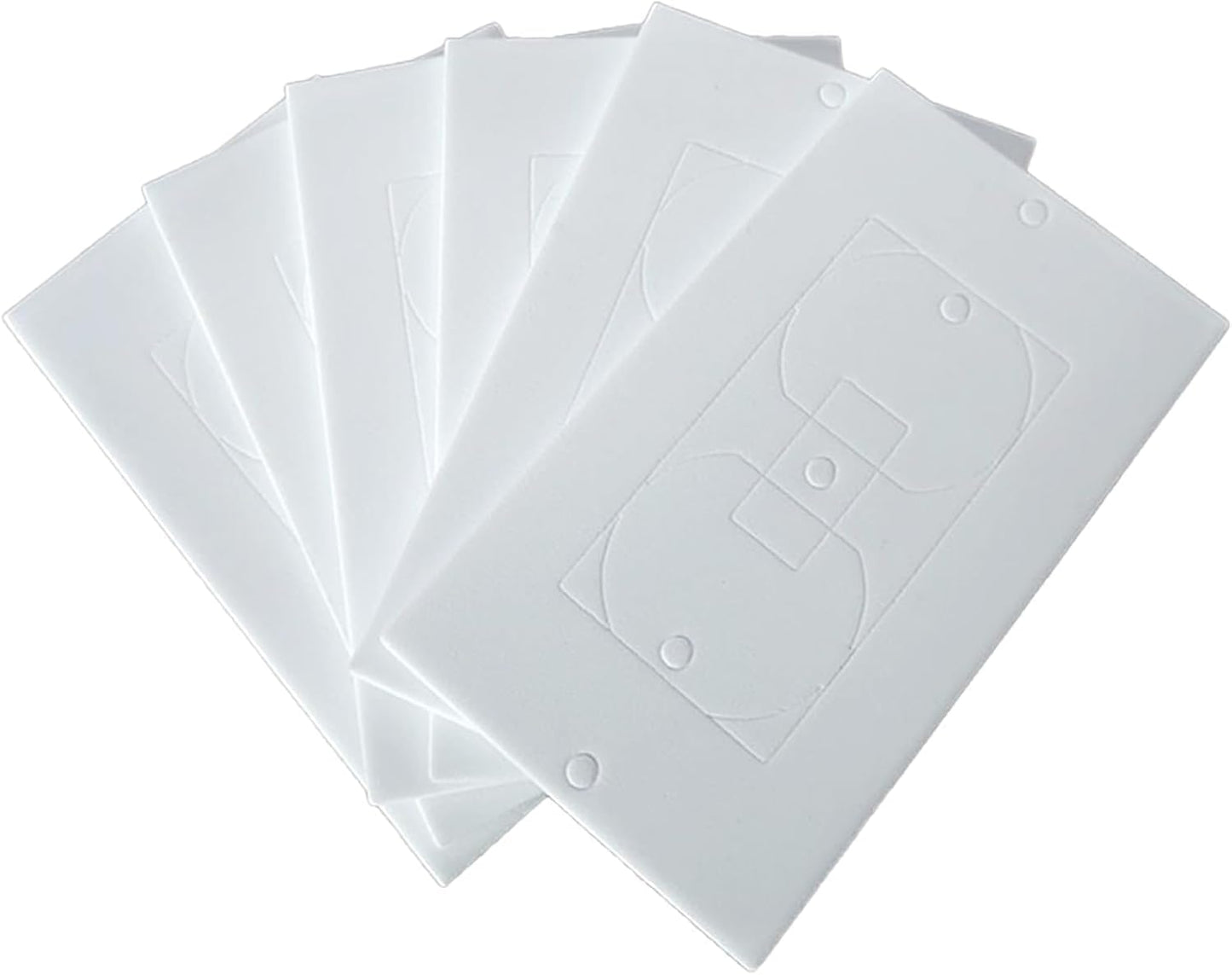 30-Pack Outlet Insulator Pads, EVA Foam Plate Gasket for Wall, Light, Switch Socket Cover Draft Sealer, Energy Saving Home Seal