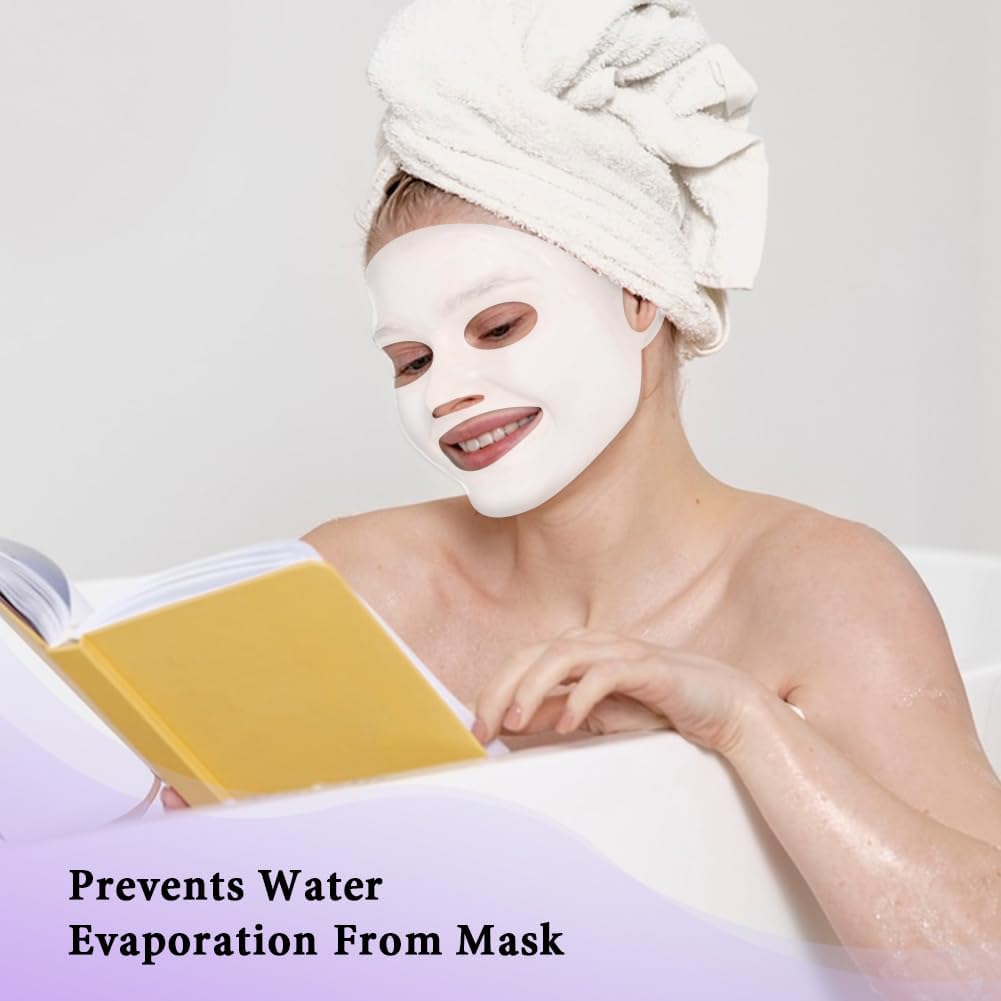 my novel things Face Ice Pack and 2 Packs Silicone Face Mask Cover
