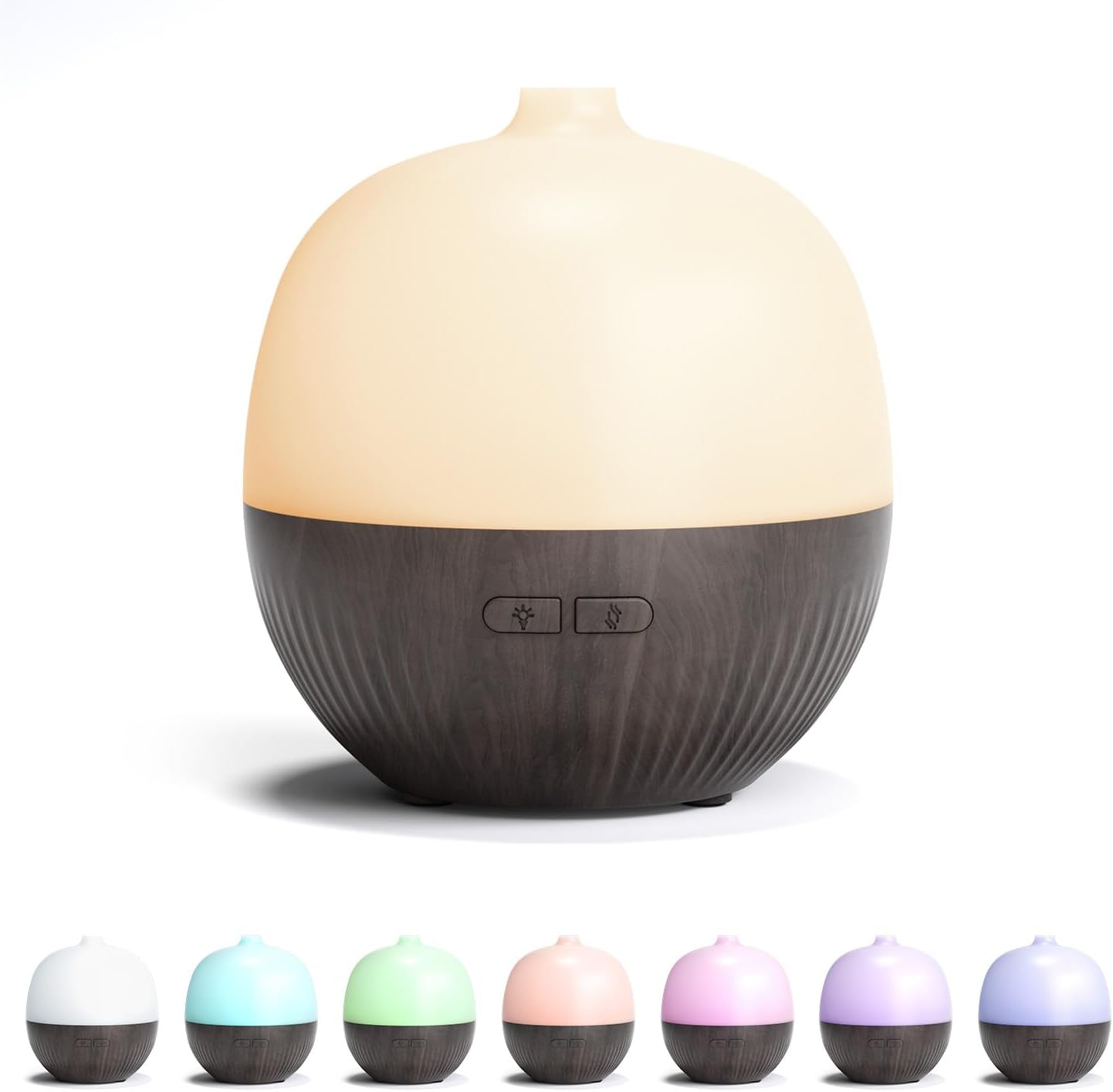 ARVIDSSON Essential Oil Diffuser, 100ml Small Aromatherapy Diffuser with Mood Light, Ultrasonic Oil Diffusers for Home, Mini Diffuser for Essential Oils, Gift for Women