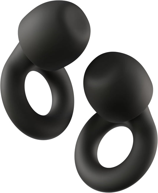 Loop Quiet 2 Ear Plugs - Ultra-Comfy Reusable Hearing Protection for Sleep | 24dB SNR noise reduction. Flexible, customizable fit. Reusable & washable. For deep focus, travel, noise sensitivity
