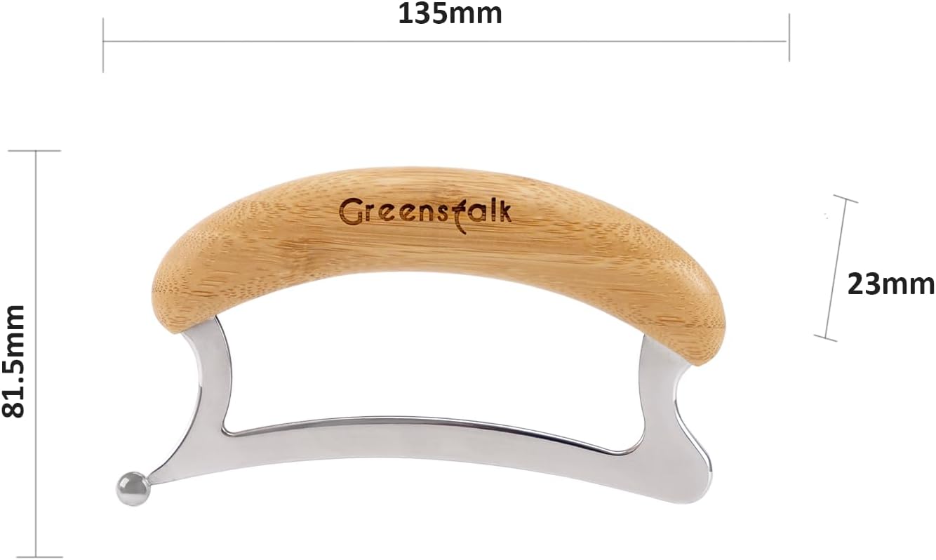 Stainless Steel Gua Sha Muscle Scraper Tool for Muscle Relief, Wooden Massage Tools,Body Guasha Tool, Portable Body Scrapers Tool for Neck, Back, Feet Recovery.