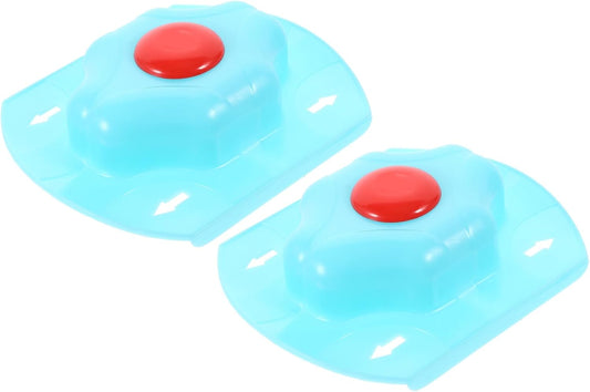 Cabilock 2pcs Food Grater Finger Guard Creative Compact Finger Protector for Food Safety Random Color