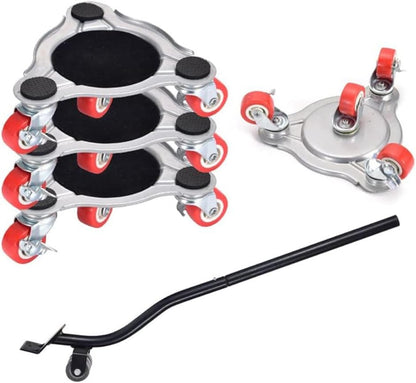 Furniture Movers with Wheels, Furniture Lifter Tool, 360° Rotation Wheels Furniture Dolly, Heavy Duty Furniture Lifters for Heavy Furniture, Refrigerator, Sofa, Cabinet