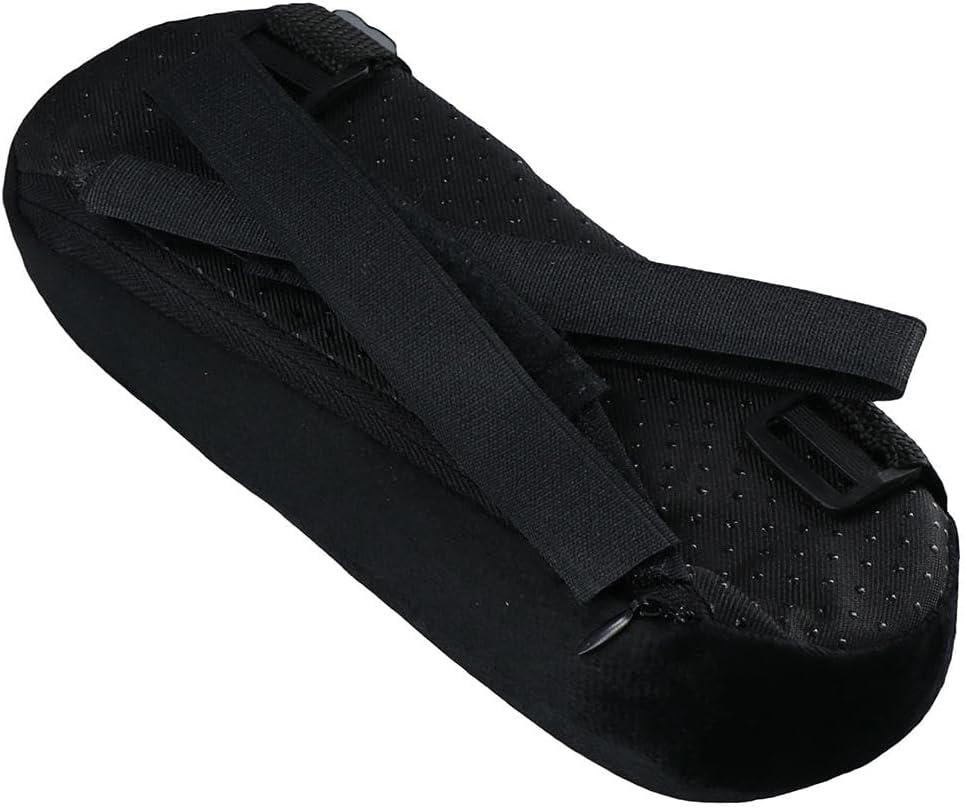 Black Single Office Chair Parts Arm Pad Memory Foam Armrest Cover Cushion Pad for Home Office Chair Comfortable Elbow Pillow