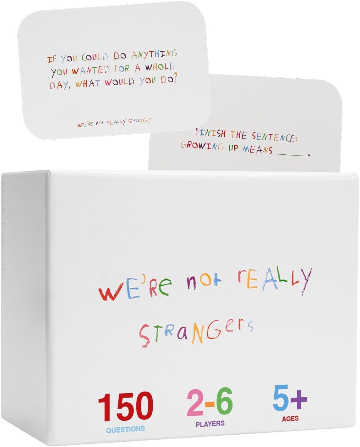 WE'RE NOT REALLY STRANGERS Self-Love Edition Card Game for Teens and Adults