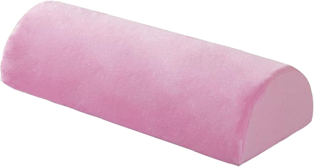 Large Half Moon Bolster Pillow for Legs, Knees, Side Sleepers，Lower Back and Head, with Pillowcase Memory Foam Leg Pillows for Sleeping Yoga Bed(#14,16.5x7x4in/42x18x10cm)