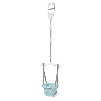 Bright Starts Playful Parade Door Jumper for Baby with Adjustable Strap, 6 Months and Up, Max Weight 26 lbs