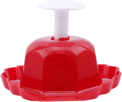 Finger Guard for Cutting Vegetables Food Safety Holder Mandoline Slicing Tool Veggie Shredder Finger Hand Guard for Mandoline Slicer Grater Cutting,Red