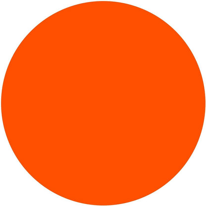 Blank Color Coding Stickers, Writable Surface â€“ 500 Permanent Labels per Roll (Yellow Fluorescent, 1.5" Circle)