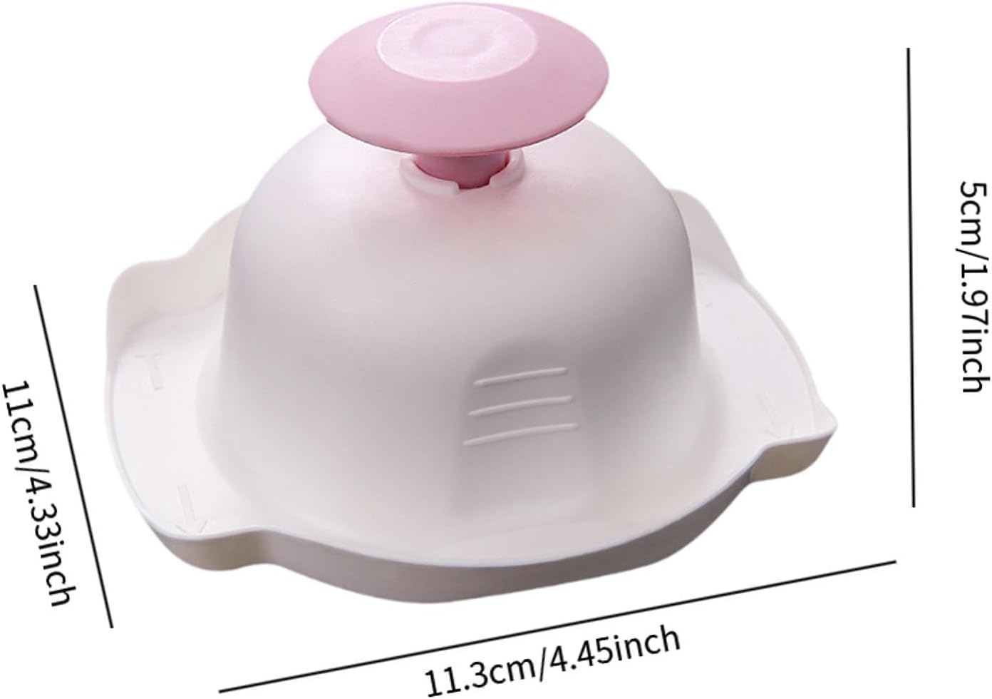 Grater Finger Guard Finger Protector Kitchen Helper Mandoline Accessory Anti-Slip Technology Made of PP for Kitchen Vegetable at Ho, Pink