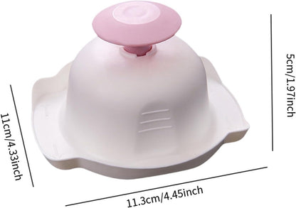 Grater Finger Guard Finger Protector Kitchen Helper Mandoline Accessory Anti-Slip Technology Made of PP for Kitchen Vegetable at Ho, Pink