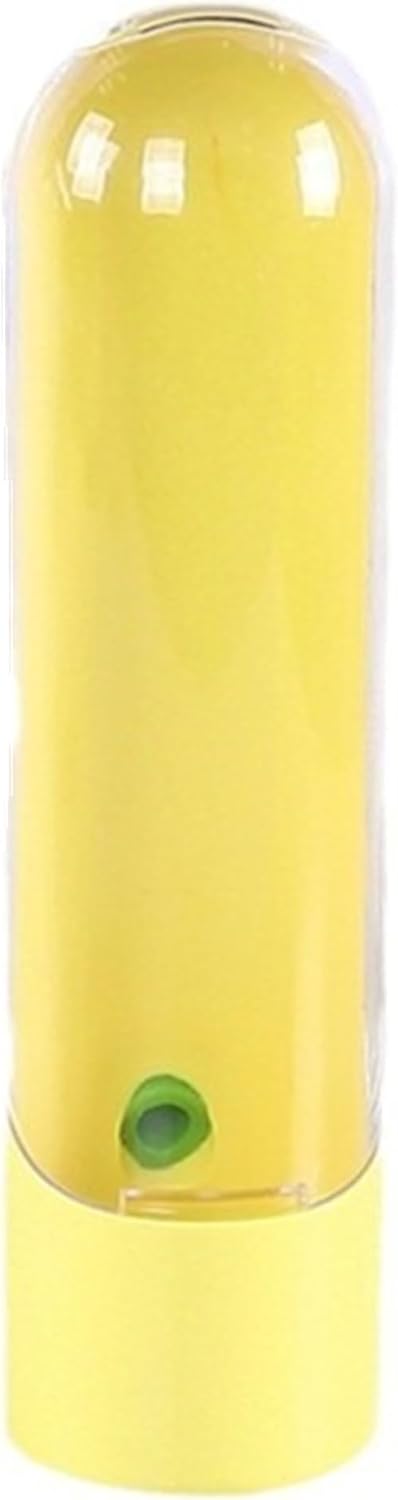 PP Herb Storage Container for Refrigerator, Long Lasting Greens Herb Keeper, Reusable Parsley Asparagus Mint Vegetable Preserver Cup with Drain Spout (Pink,1)