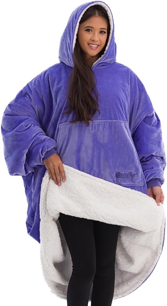 THE COMFY Original | Shark Tank | Patented | Sherpa Wearable Blanket Hoodie