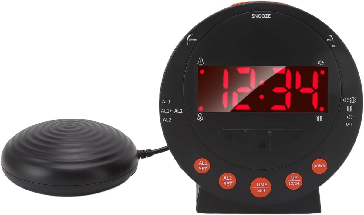 Yosoo Health Gear Extra Loud Alarm Clock, 115dB