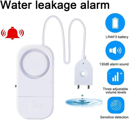 Smart Water Leak Detector, 120dB Adjustable Alarm Suit for Home，Water Sensor for Basement, Water Leak Alarm,3 PCS