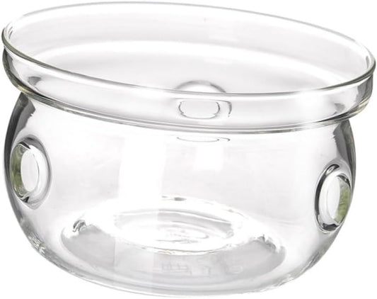 Electric Tea Kettle Base Glass Teapot Stand Insulated Heating Pad Stylish Glass Base for Stovetop Tea Pot