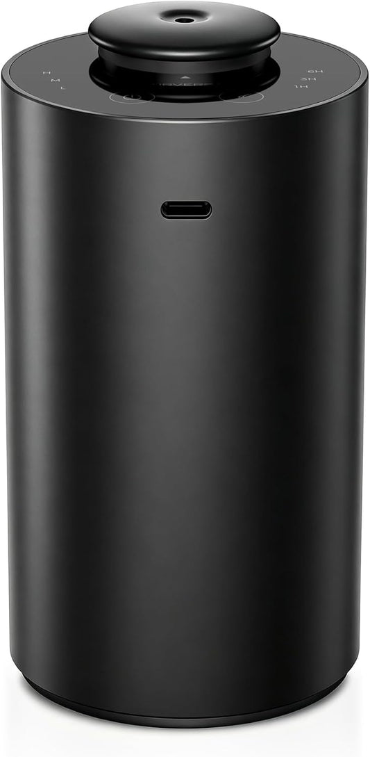 Airversa ANX Waterless Diffuser for Essential Oil for Home, Room, Black