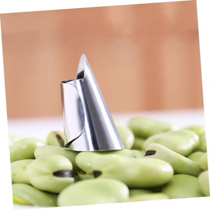 2 Pcs Nut Tools Finger Protector Cutting Shelling Tools for Nut Pistachio Tools Pine Tools