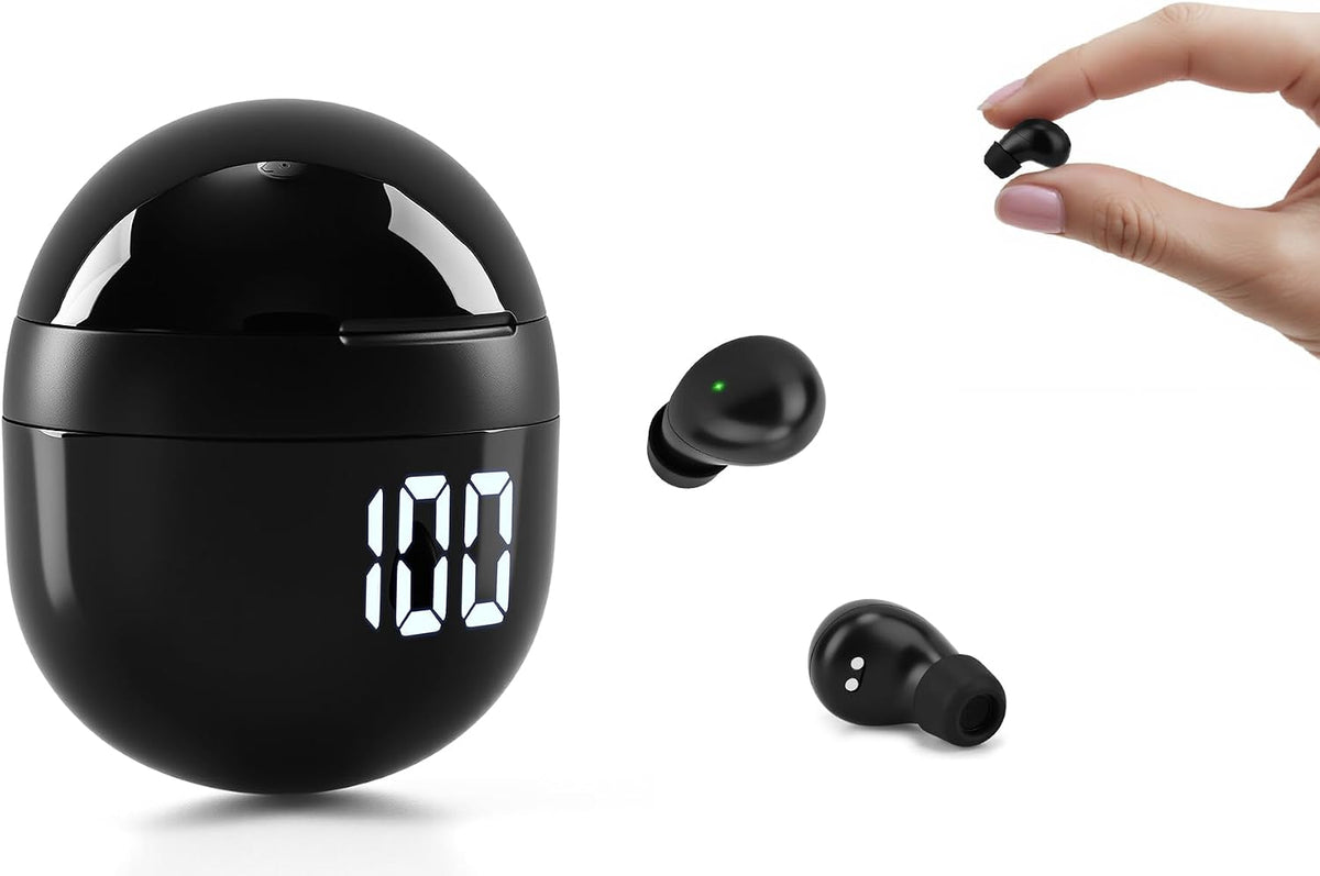 Invisible Mini Sleep Earbuds Bluetooth Wireless for Side Sleeper Small Ears
