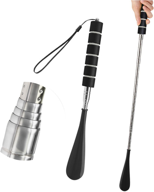 Shoe Horn Long Handle Retractable Telescopic Shoehorn Foldable Shoehorn Shoe Puller Adjustable Shoe Aids