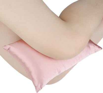 Comfortable Padding Knee Pillow for Side Sleepers Leg Support Pillows Hip Replacement Back Pain Relief Pressure off After Surgery between Thighs Joints Side Sleeping Men Women, Painting Flower