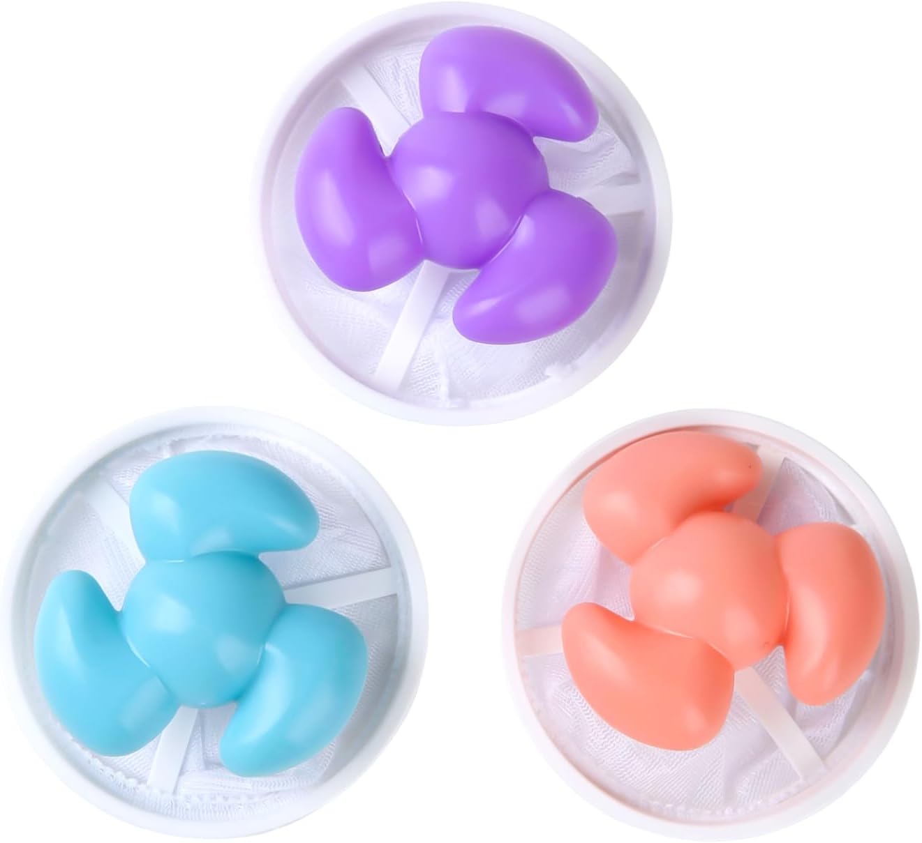 Washing Machine Lint Catcher Washing Machine Hair Catcher Laundry Hair Remover Hair Collector for Washing Machine Pet Hair Catcher for Washing Machine 8 Pack Mixed 3 Colors