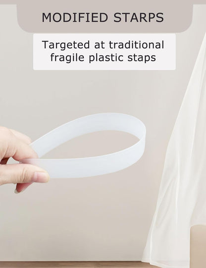 Replacement Strips for Bedsheet Holder, 4PCS PP Durable Straps Compatible with Most Lock Sheet Holders