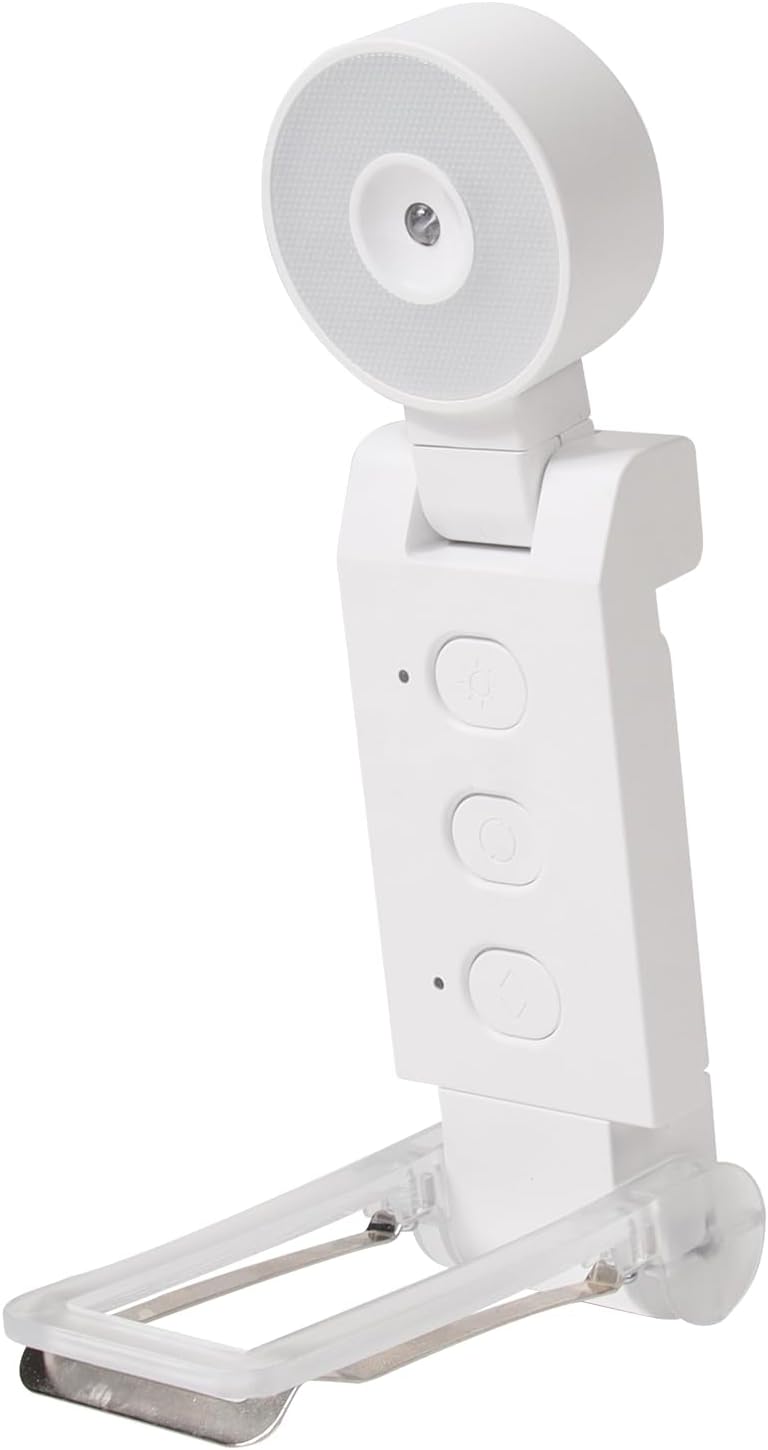 Rechargeable Book Light, Clip-On LED Reading Light, Eye-Caring