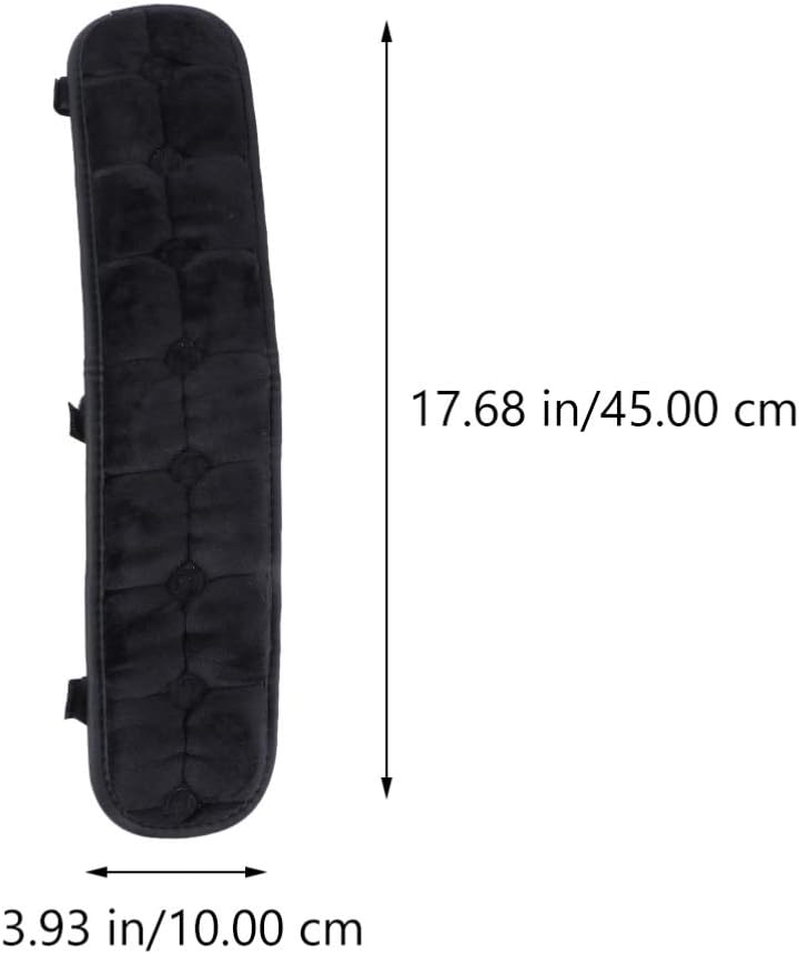 SHINEOFI Office Chair Armrest Pads 17.7 Inch Washable Armrest Covers with Straps Comfortable Arm Cushions for Gaming and Desk Chairs