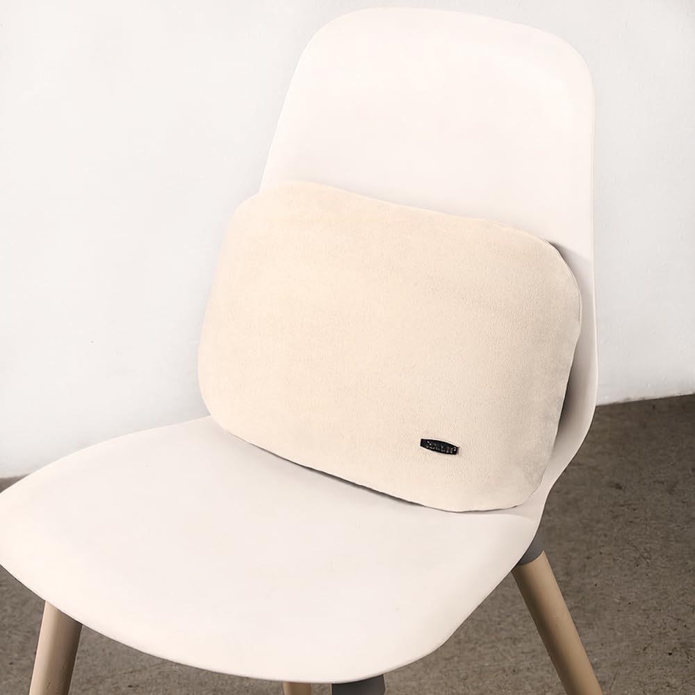 Lower Back Automotive Lumbar Support Pillow for Car Recliner Cushion Black