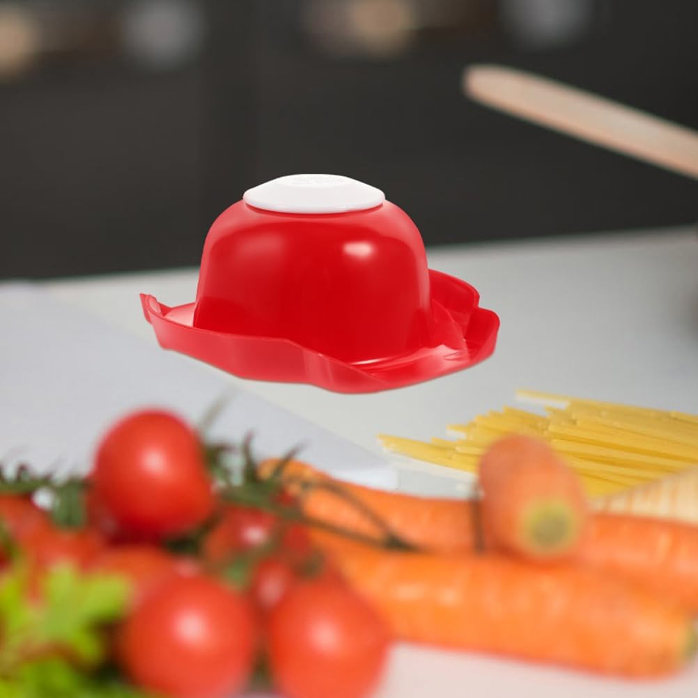 Garneck Food Safety Holder for Mandoline Slicer Plastic Food Holder and Finger Protector for Grating Vegetables Stable Vegetable Cutting Device for Onions Potatoes Fruits 4.40 X 4.13 X 2.16 in