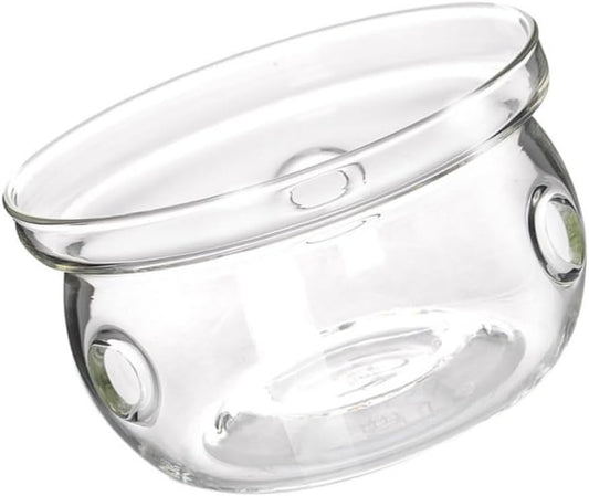 Creative Stylish Heat Heating with Glass Base Insulated Warm Warmer Tea Pot Material for Preservation and Keep, Design for Home and Office Tea Parties
