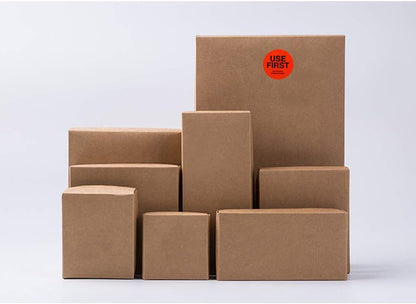 500 Pcs 1.5" Use First Stickers Small Stickers Circle Label Dot Labels Fluorescent Paper, Fluorescent Green