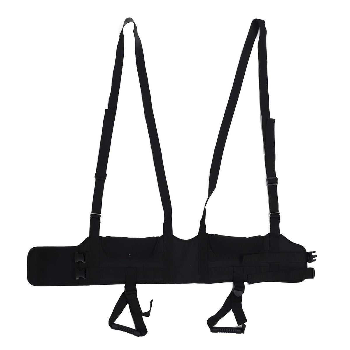 Selaqui Home Use Back Traction Stretcher Lumbar Belt, Spinal Decompression, Spinal Decompression Harness Back, for Muscle Spasms, Lumbar Disc Herniation