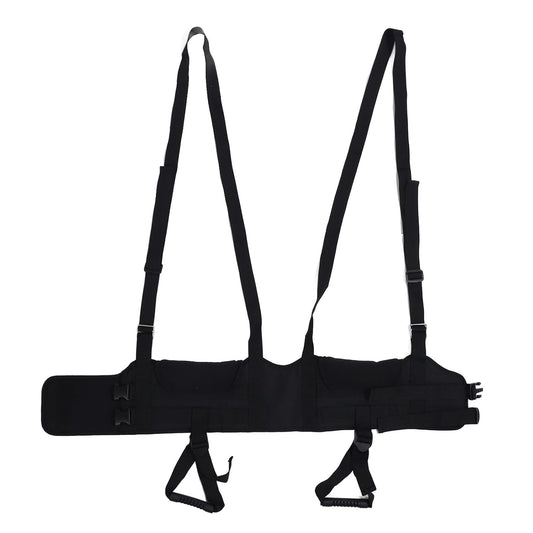 Selaqui Home Use Back Traction Stretcher Lumbar Belt, Spinal Decompression, Spinal Decompression Harness Back, for Muscle Spasms, Lumbar Disc Herniation