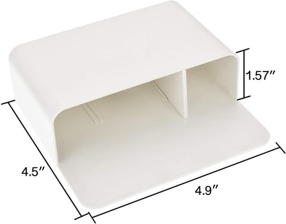 Marbrasse Magnetic Dry Erase Marker Holder,Pen and Eraser Holder for Whiteboard，Magnet Pencil Cup Utility Storage Organizer for Office, Refrigerator, Locker and Metal Cabinets (2 Pack)